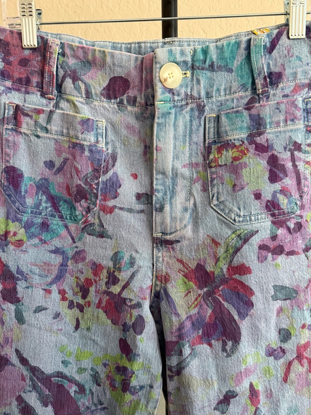 Maeve Colette High-Rise Wide-Leg Cropped Jeans - Anthropologie - 29 - Picture 3 of 13